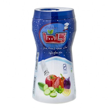 نمک تصویه شده ید‌دار گلها 500 گرمی