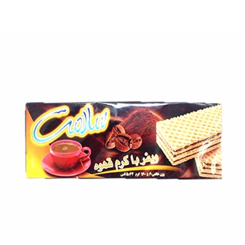 ویفر با کرم قهوه سلامت 160 گرمی