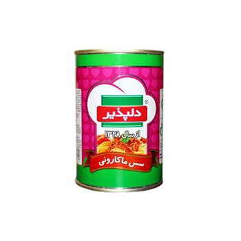 کنسرو سس ماکارونی دلپذیر 400 گرمی