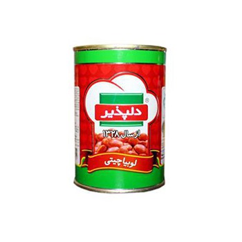 کنسرو لوبیا چیتی دلپذیر 420 گرمی