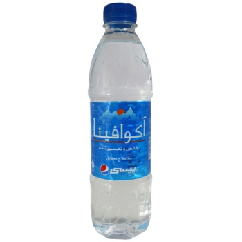 آب آشامیدنی آکوافینا 0.5 لیتری