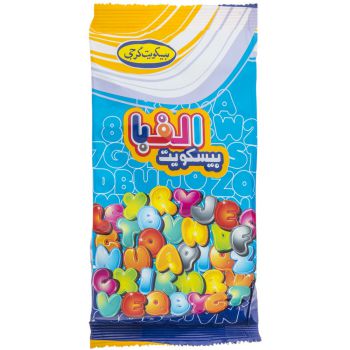 بیسکویت الفبا انگلیسی گرجی 100 گرمی
