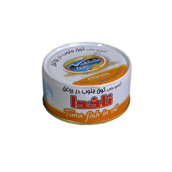 کنسرو ماهی تن ناخدا 180 گرمی