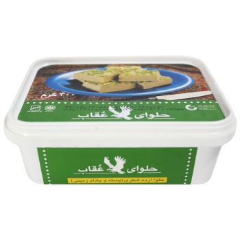 حلوا شکری پسته و بادام زمینی عقاب 400 گرمی