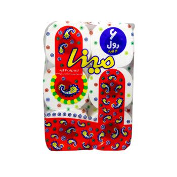 دستمال رولی مینا 6 عددی
