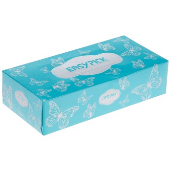 دستمال کاغذی 100 برگ ایزی پیک مدل Blue butterfly
