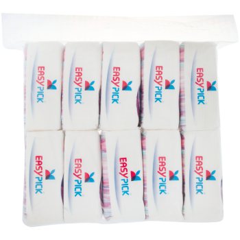 دستمال کاغذی 100 برگ ایزی پیک مدل Flower بسته 10 عددی