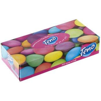 دستمال کاغذی تنو 100 برگ