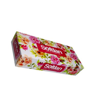 دستمال کاغذی سافتلن 100 برگ
