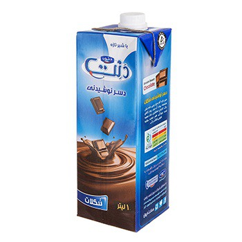 دسر نوشیدنی شکلاتی دنت 1 لیتری