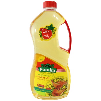 روغن مخصوص سرخ کردنی بدون پالم فامیلا 1800 میلی لیتری