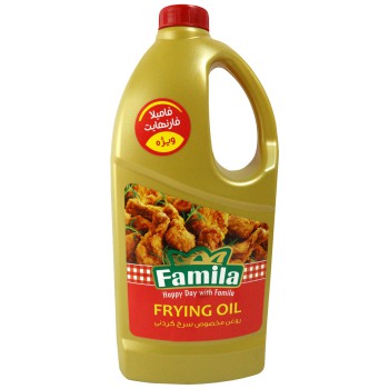 روغن مخصوص سرخ کردنی فامیلا سری فارنهایت مقدار 2500 میلی لیتری