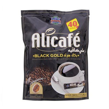 قهوه علی کافه مدل 40black gold عدد 2/5گرمی