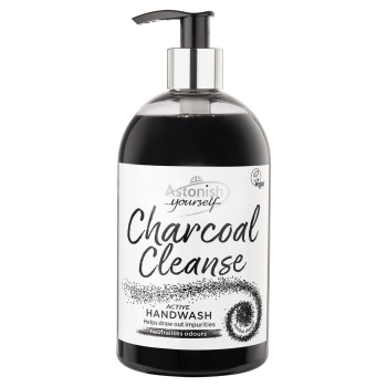 مایع دستشویی ذغالی استونیش مدل Charocoal مقدار 500 میلی لیتری