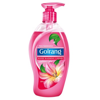 مایع دستشویی صورتی گلرنگ 500 گرمی