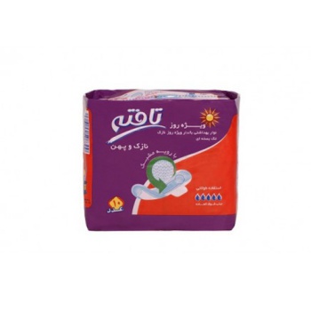 نوار بهداشتی کتانی بزرگ تافته ویژه روز 10 عددی