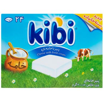 پنیر با خامه تازه کیبی 400 گرمی