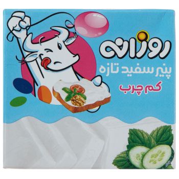 پنیر سفید تازه کم چرب روزانه 515 گرمی