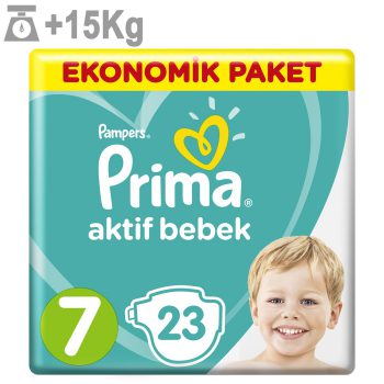 پوشک پریما سایز 7 بسته 23 عددی