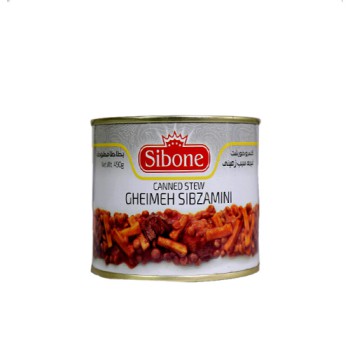 کنسرو خورشت قیمه سیب زمینی سیبون 450 گرمی